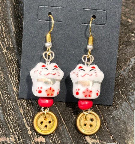 Cat Earrings